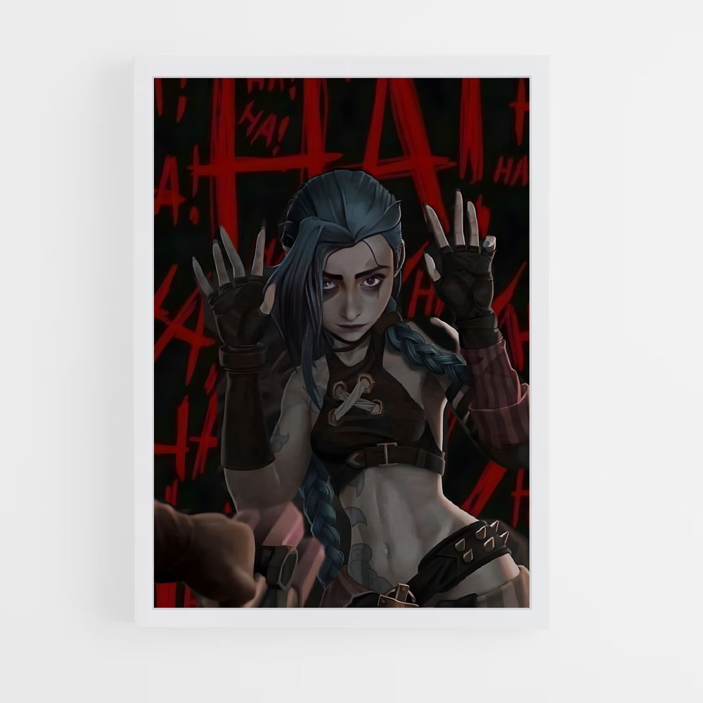 Poster Lame Azur – affiche League Of Legends (vue 3)